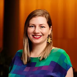 Portrait image of Anna Burkey, speaker for ALIA National 2026