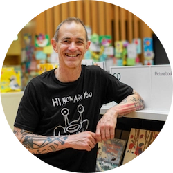 Portrait of Andy Griffiths, Keynote speaker at ALIA National 2026